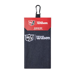 Staff Unisex Golf-Towel, Triple Folded, TRI FOLD, Microfibre, Black, One size fits all, WGA9000102