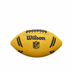 WILSON NFL Spotlight Football - Yellow, Junior Size