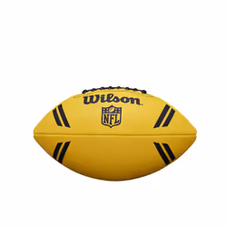 WILSON NFL Spotlight Football - Yellow, Junior Size
