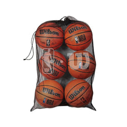 Wilson NBA 6 Ball Mesh Bag Black