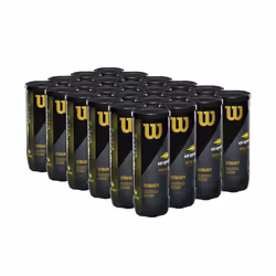 WILSON US Open Tennis Balls - Extra Duty  24 can case 72 Balls