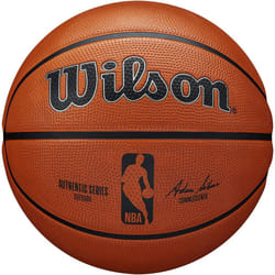 WILSON NBA Authentic Series Basketball - Outdoor  Size 6 - 28.5 Brown