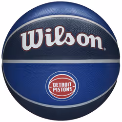 WILSON NBA Team Tribute Basketball - Size 7 - 29.5 Detroit Pistons