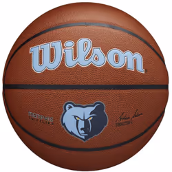 Wilson NBA Memphis Grizzlies Size 7 Basketball - PureFeel Cover 29.5""""