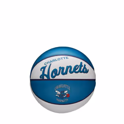 WILSON NBA Team Retro Mini Basketball - Charlotte Hornets