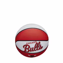 WILSON NBA Team Retro Mini Basketball - Chicago Bulls