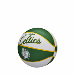 WILSON NBA Team Retro Mini Basketball - Boston Celtics