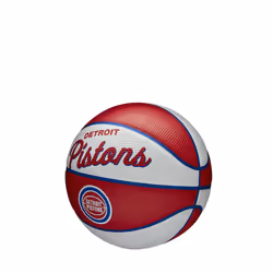 WILSON NBA Team Retro Mini Basketball - Detroit Pistons