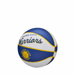 WILSON NBA Team Retro Mini Basketball - Golden State Warriors