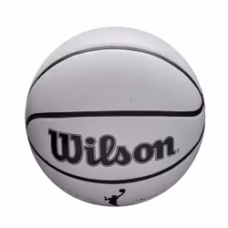 WILSON WNBA Commemorative Series Autograph Basketball - Mini Size  White/Orange