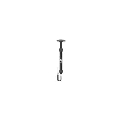 Official NBA Basketball Pump, Aluminium, Black