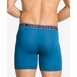 Tommy Hilfiger Men's Underwear Cotton Stretch 3 Pack Boxer Brief  Rega