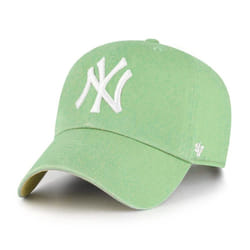 '47 MLB New York Yankees Ball Park Clean Up Adjustable Hat  Adult One Size Fits All (New York Yankees Light Green Yellow)