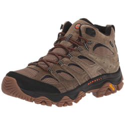 Merrell Mens Moab 3 Mid Waterproof Hiking Boot  Olivegum  10