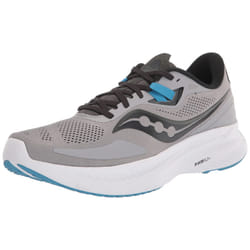 Saucony Men's Guide 15 Running Shoe  Alloy/Topaz  12.5 Wide