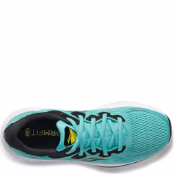 Saucony Women's Omni 20 Running Shoe  Cool Mint/Acid  6.5