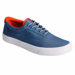 ) Sperry Striper II CVO SeaCycled Salt-Washed Twill Uppers Men's Grey Trainers - Grey, 9.5 (Adults'