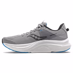 Saucony Men's Tempus Running Shoe Alloy/Topaz 7.5 Wide