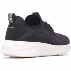 ) Hush Puppies Elevate Leather Women's Black Trainers - Black, 7 (Adults'