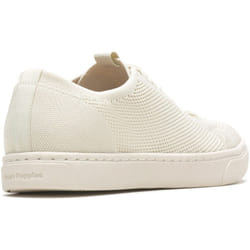 ) Hush Puppies Good Textile Men's Stone Trainers - White, 6 (Adults'
