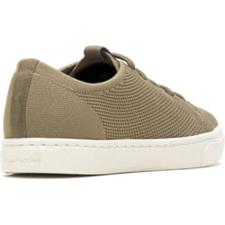 ) Hush Puppies Good Textile Men's Olive Trainers - Green, 6 (Adults'
