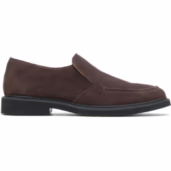 ) Hush Puppies Earl Slip On Suede Men's Brown Loafers - Brown, 11 (Adults'