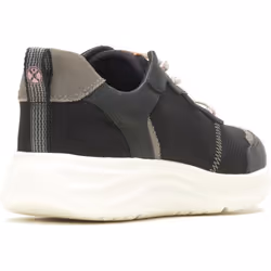 ) Hush Puppies Elevate Bungee Textile Women's Black Trainers - Black, 6 (Adults'