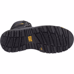 ) Caterpillar Diagnostic 2.0 Leather Black Safety Boots - Black, 9 (Adults'