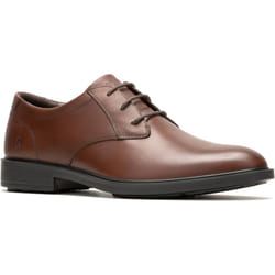 ) Hush Puppies Banker Leather Men's Brown Lace-Up Shoes - Brown, 7 (Adults'