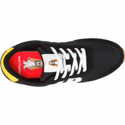 ) Hush Puppies SEVENTY8 Peanuts Leather Women's Peanut Trainers - Black, 4 (Adults'