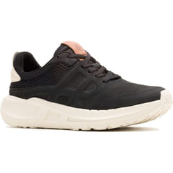) Hush Puppies Seventy8 Runner Suede Women's Black Trainers - Black, 7 (Adults'