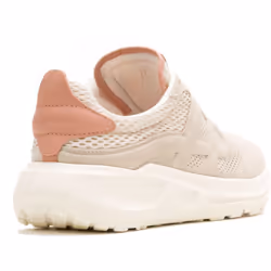 ) Hush Puppies Seventy8 Runner Suede Women's Stone Trainers - White, 7 (Adults'