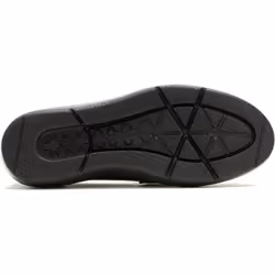) Hush Puppies Joy Penny Leather Women's Black/Black Loafers - Black, 4 (Adults'