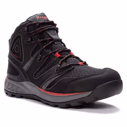 Propet Veymont Men's Hiking Boots - Black/Red Size 11