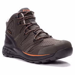 Propet Veymont Men's Hiking Boots - Gunsmoke/Orange Size 12