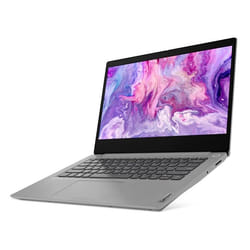 Lenovo IdeaPad 3 Intel® Pentium® Gold 6405U Laptop 35.6 cm (14") Full HD 4 GB DDR4-SDRAM 128 GB SSD Wi-Fi 6 (802.11ax) Windows 10 Home in S mode Grey