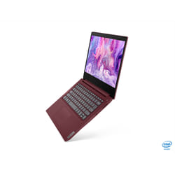 Lenovo IdeaPad 3 Intel® Core™ i3 i3-1005G1 Laptop 35.6 cm (14") Full HD 4 GB DDR4-SDRAM 128 GB SSD Wi-Fi 6 (802.11ax) Windows 10 Home in S mode English Cherry (fruit), Red