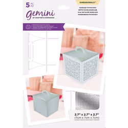 Gemini Dimensionals Die ~ Handled Favour Box