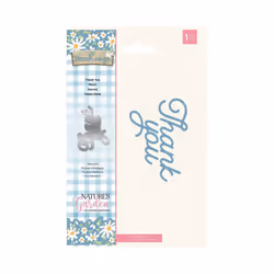 Natures Garden Farmhouse Metal Die - Thank You