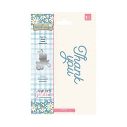 Natures Garden Farmhouse Metal Die - Thank You