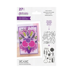 Gemini - Stamp & Die - Build-A-Bouquet - Enjoy Your Day