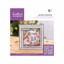 Crafters Companion Clear Acrylic Stamps ~ Glad Tidings