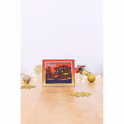 Gemini GEM-MD-CAD-TOBET Create a Card Christmas Scene Edge'ables-Town of Bethlehem  One Size  Silver