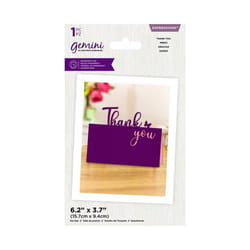 Gemini Mini Expressions Die - Thank You