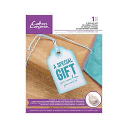Crafters Companion Sentiment Tag Clear Acrylic Stamp - A Special Gift