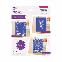 Gemini 3-in-1 Create a Card Die - Elegant Fairy