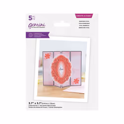 Gemini Ornate Pop Out Create a Card Die - Baroque Oval