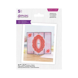 Gemini Ornate Pop Out Create a Card Die - Baroque Oval