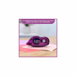 Glue Tape Roller Dots - Double Sided Extra Strong Adhesive Dispenser - Easy Use & Mess Free - Perfect for Crafting, Card Making, Scrapbooking &