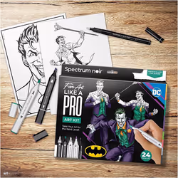 Creativ Company 981004, Marker included, Coloring picture set